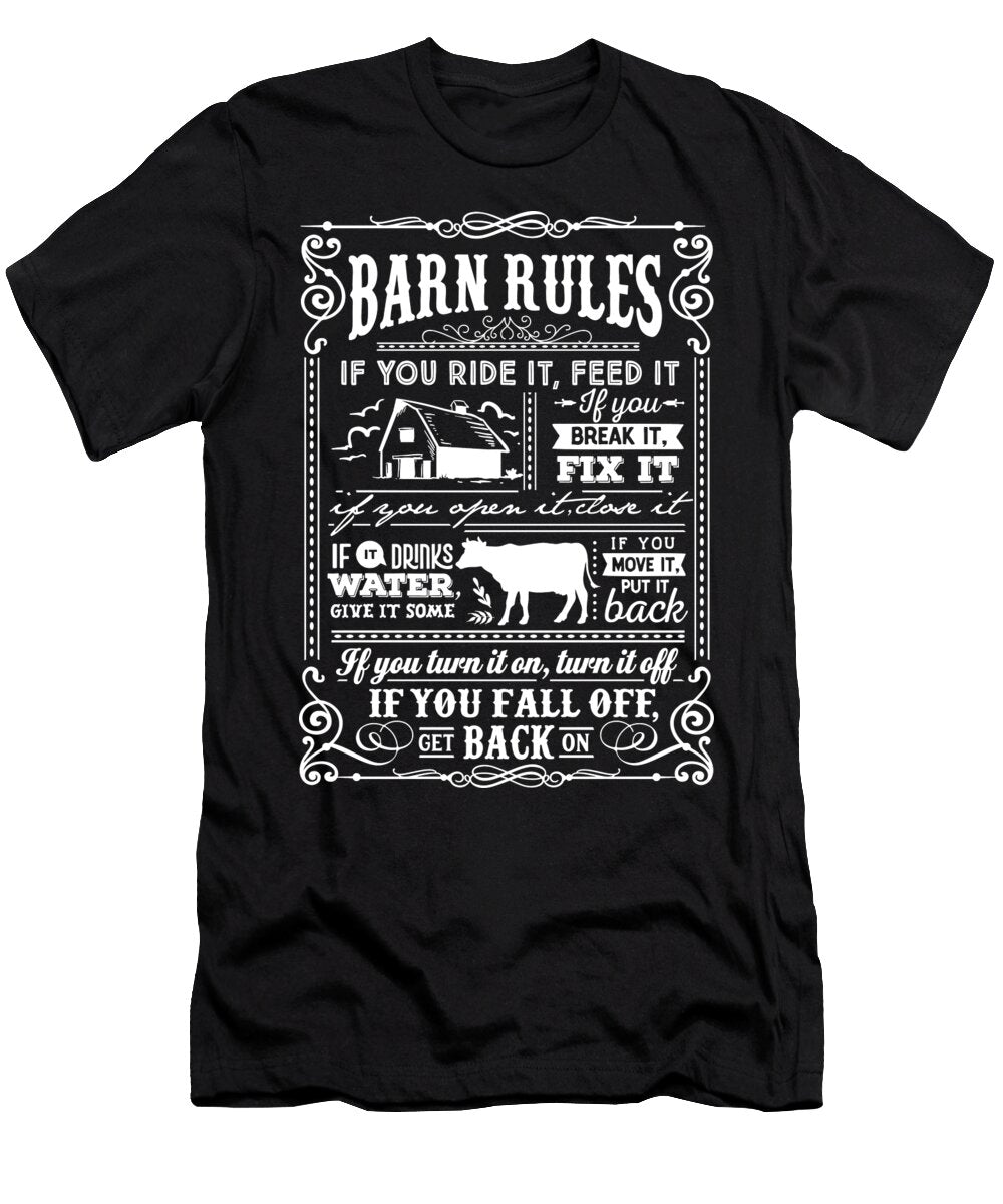 Barn Rules Sambel Pedes T-Shirt