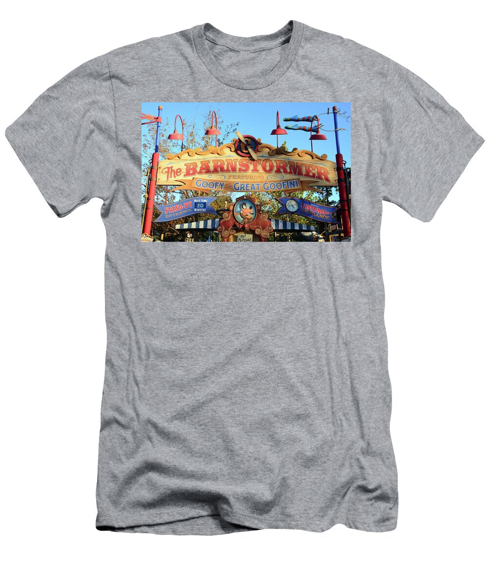 Barnstormer Ride Sign David Lee Thompson T-Shirt