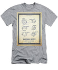 Baseball Device Patent 1963 Vintage Aged Pixel T-Shirt