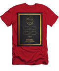 Baseball Patent 1928 Gold Aged Pixel T-Shirt