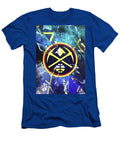 Basketball Basketball Fanart Denver Nuggets Leith Huber T-Shirt