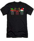 Basketball Baskets Santa Elf Hat Reindeer Merry Sophie Eleanor T-Shirt