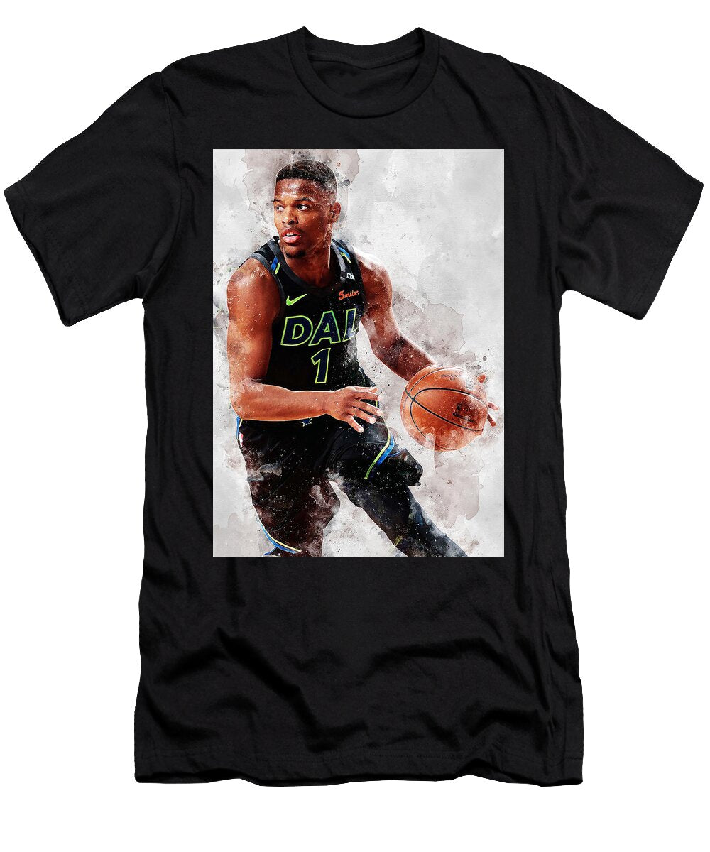 Basketball Player Art Dennis Smith Jr Dennissmithjr Dennis Smith Jr New York Knicks Player Dennis Sm Wrenn Huber T-Shirt