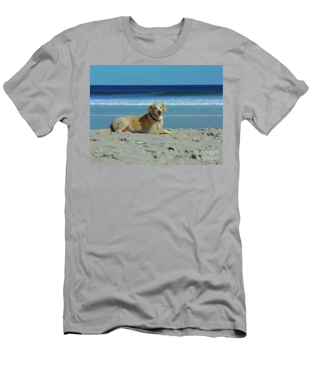 Beach Bum Labrador Retriever Brad Knorr T-Shirt
