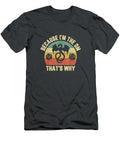 Because Im the Dm Funny Retro Dungeon Rpg Dice Dragon Conlyn Kemi T-Shirt