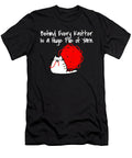 Behind Every Knitter Is a Pile of Yarn Kaylin Watchorn T-Shirt
