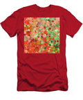 Believers Red and Green Abstract Mosaic Art Sharon Cummings T-Shirt