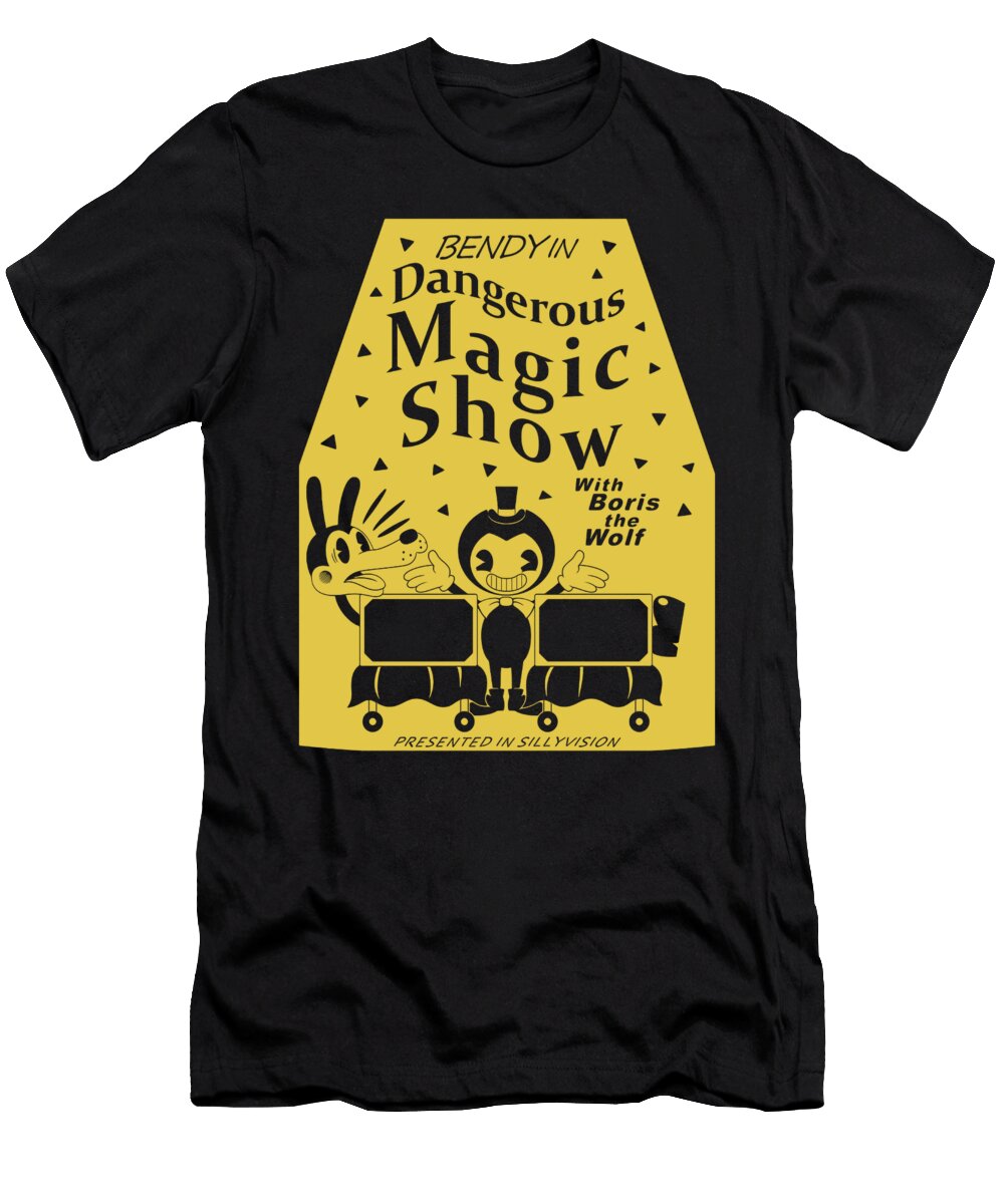 Bendy Dangerous Magic Show Tata Alfina T-Shirt