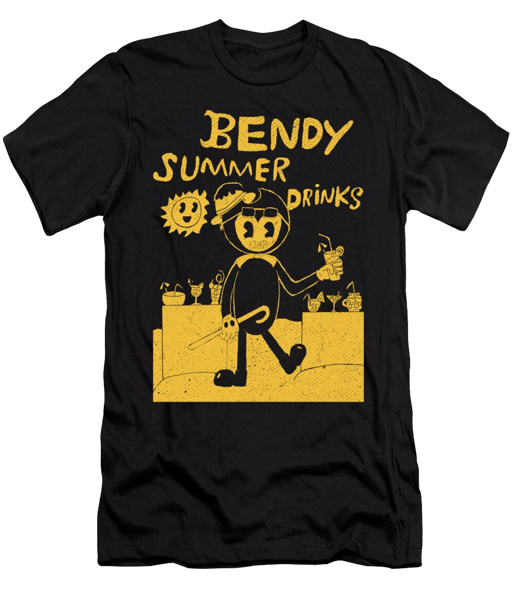 Bendy Summer Drinks Kirantri Mahatma T-Shirt