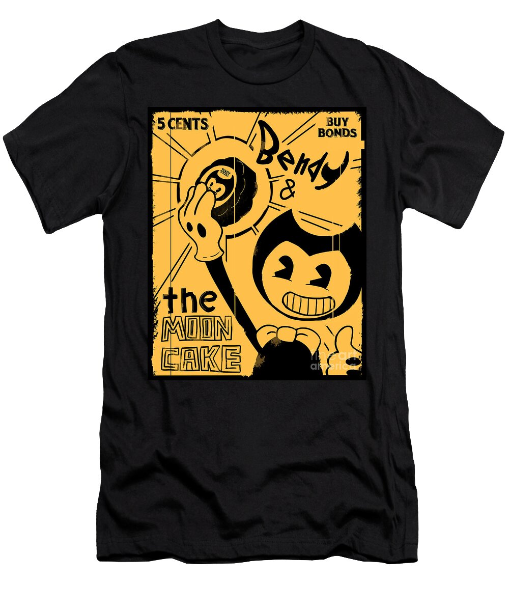 Bendy the Moon Cake Tata Alfina T-Shirt