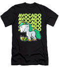 Beneficial Work Cute Unicorn Eating Avocado Kawaii Neko Anime Cute Gifts Ezone Prints T-Shirt