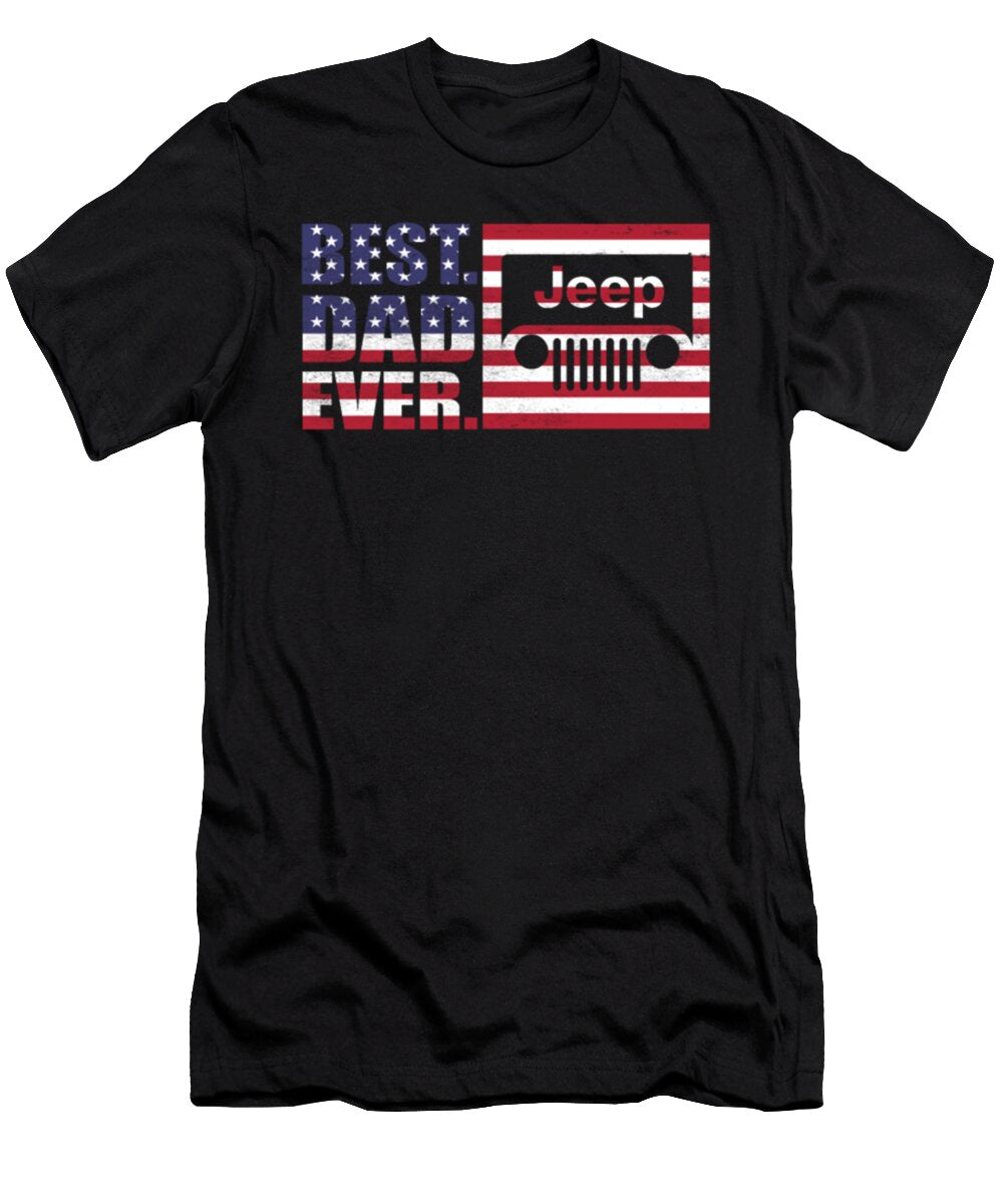 Best Dad Jeep Ever Tinh Tran Le Thanh T-Shirt