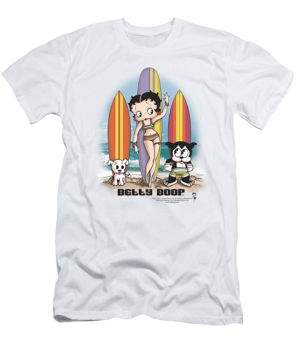 Betty Boop Surfers Sienna Braim T-Shirt