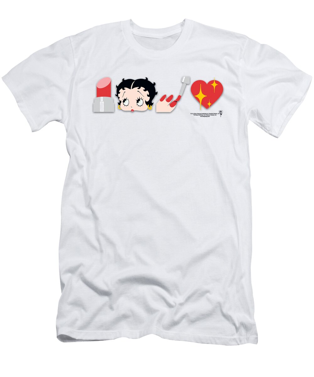 Betty Boop Symbols Sienna Braim T-Shirt