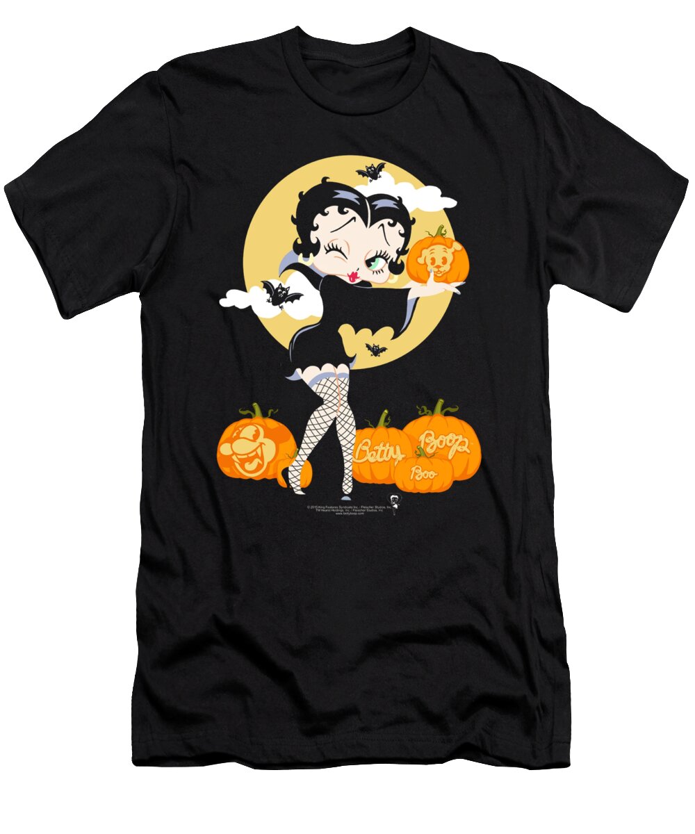 Betty Boop Vamp Pumkins Sienna Braim T-Shirt