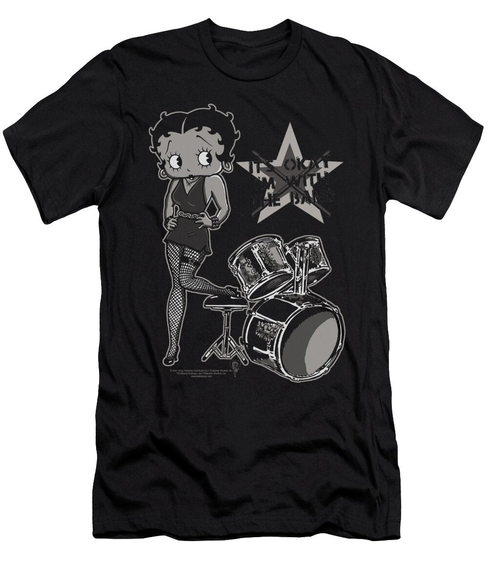 Betty Boop with the Band Sienna Braim T-Shirt