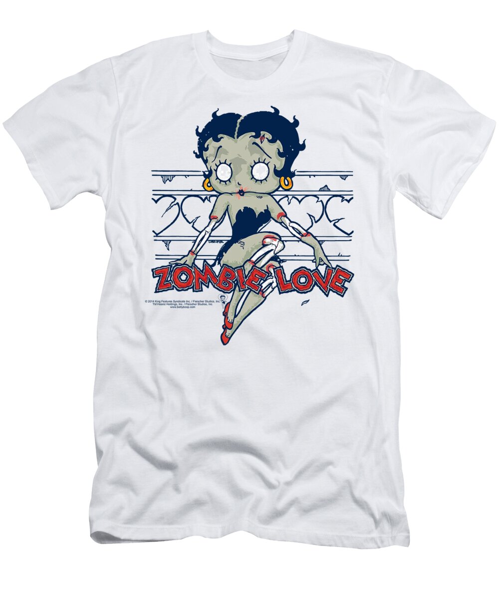 Betty Boop Zombie Pinup Nicklas Johnsson T-Shirt