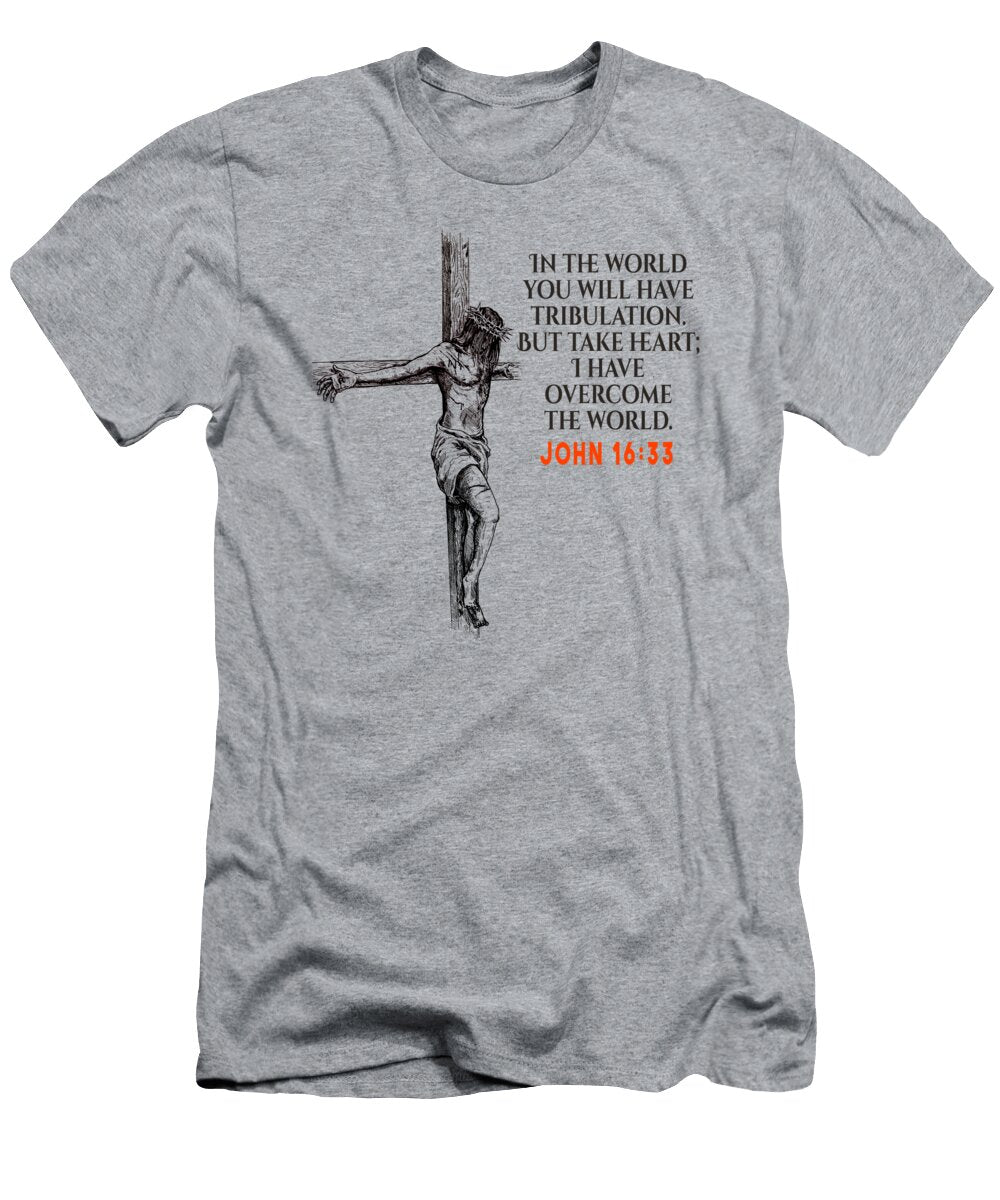 Bible Verses John 16 33 Ramkumar Gr T-Shirt