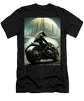 Biker Wolf Travels 4 Fabrizio Cassetta T-Shirt