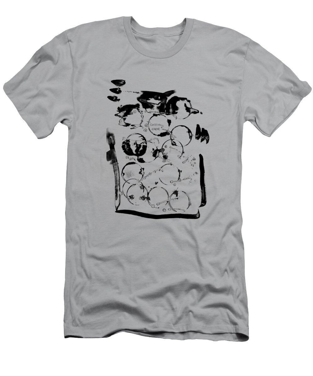 Black and White Absract Blenda Studio T-Shirt