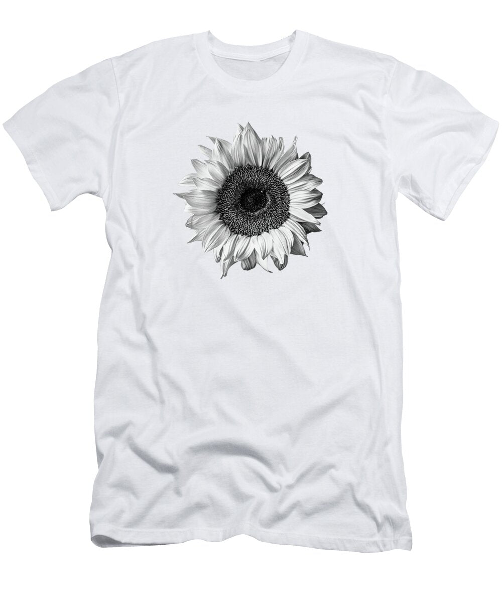 Black and White Sunflower Diane Diederich T-Shirt