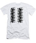 Black and White Zigzag Jonathan Welch T-Shirt