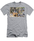 Black Backed Jackal Hunting Cape Turtle Doves Kgalagadi Ann Steve Toon Natureplcom T-Shirt