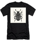 Black Beetle with Floral Pattern Maverick Junk T-Shirt
