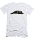 Black Cat Resting Lauras Creations T-Shirt