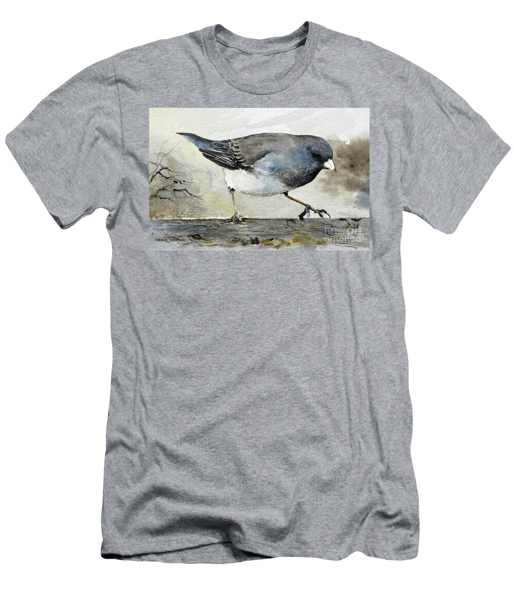 Black Eyed Junco Monte Toon T-Shirt