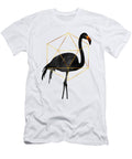Black Flamingo 5 Tropical Wall Decor Flamingo Posters Exotic Black Gold Modern Minimal Studio Grafiikka T-Shirt