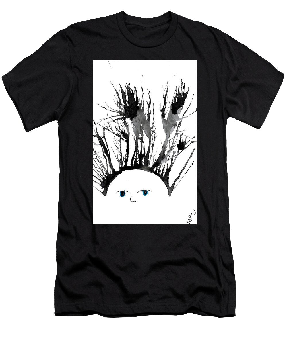 Black Windblown Morgan Feenstra T-Shirt