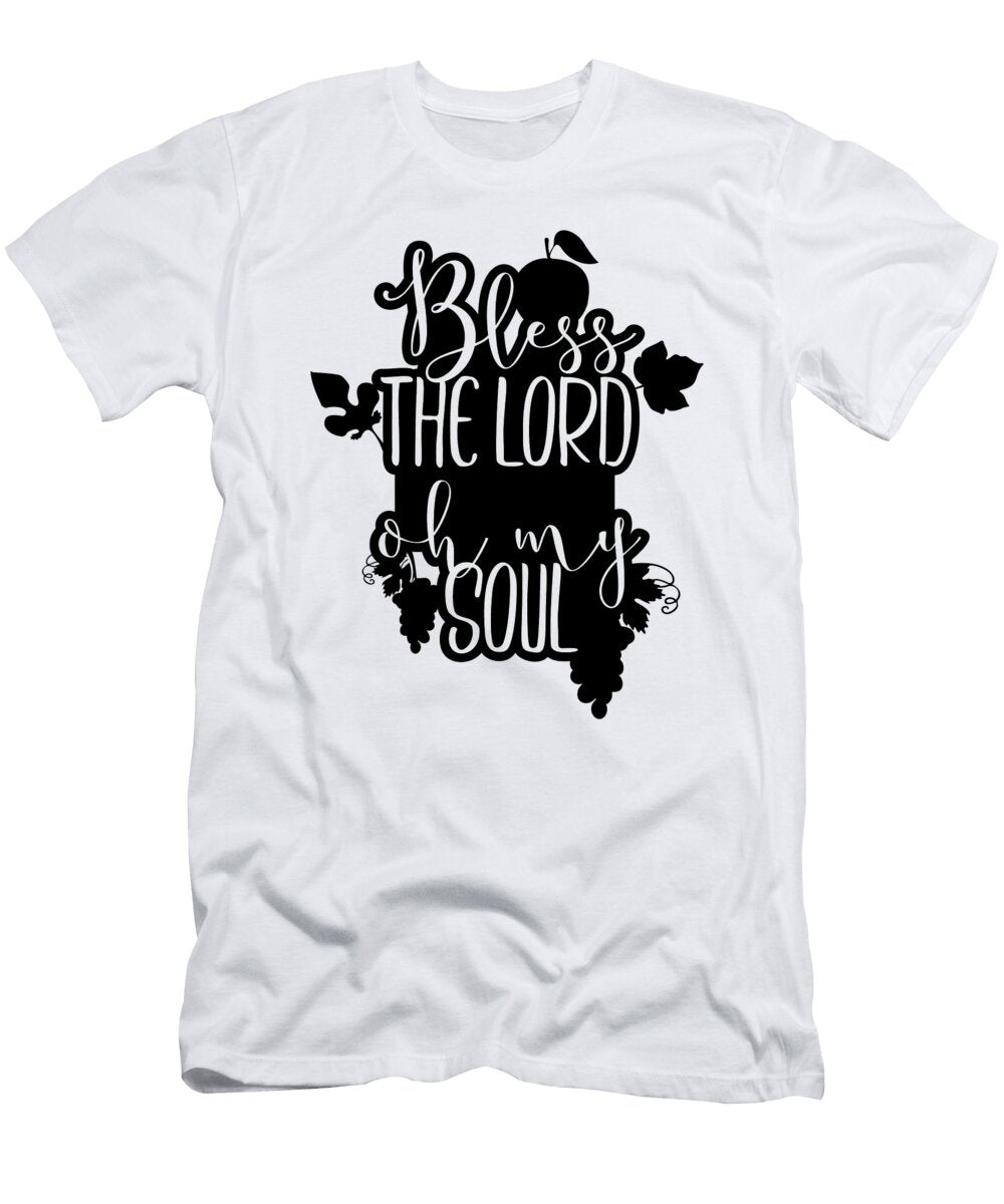 Bless the Lord Oh My Soul Thanksgiving Jacob Zelazny T-Shirt