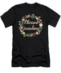 Blessed Grandma Floral Heart Mothers Day Gift Eboni Dabila T-Shirt
