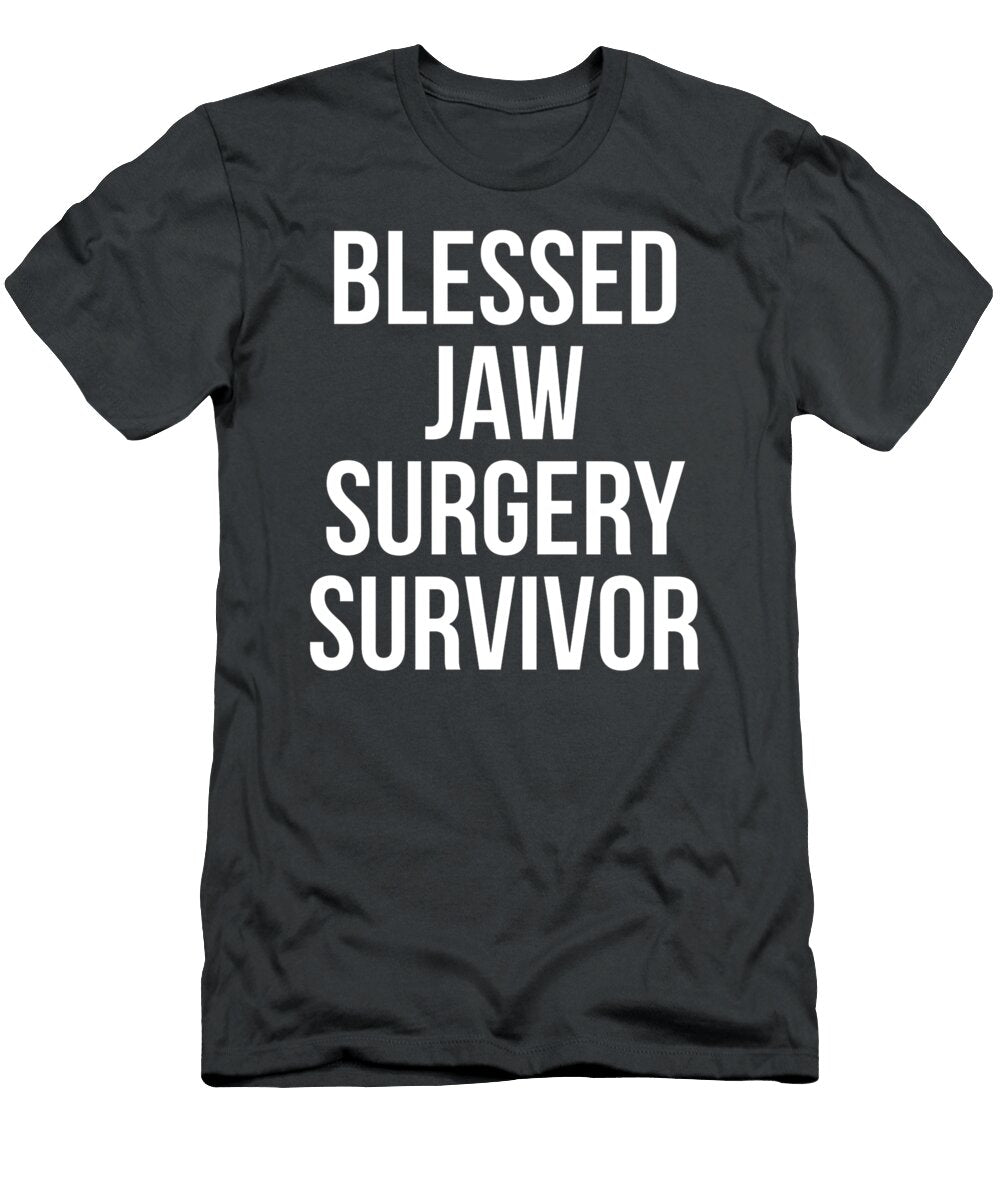 Blessed Jaw Surgery Survivor Get Well Soon After Surgery Hyrum Jessy T-Shirt