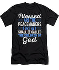 Blessed Peacemakers Vintage American Police Me T-Shirt