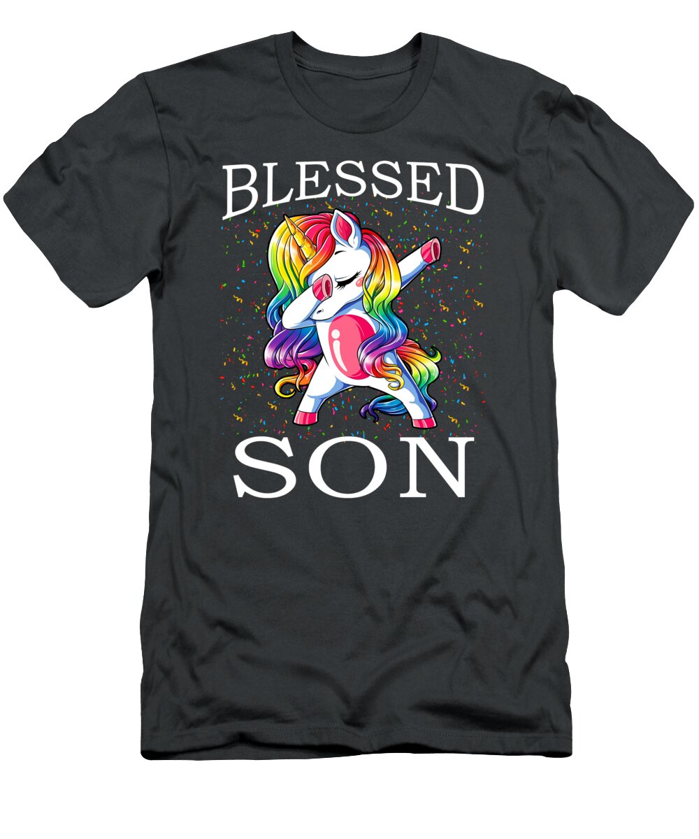 Blessed Son Unicorn Dhbubble T-Shirt