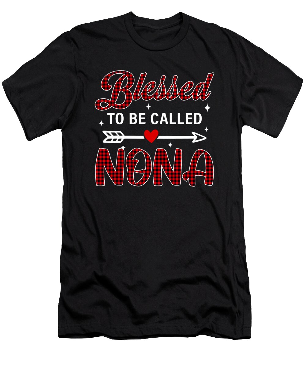Blessed to Be Called Nona Christmas Thanksgiving Sophie Eleanor T-Shirt