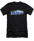 Blue Blaze Chevelle Ss Racing Heritage Bill Posner T-Shirt