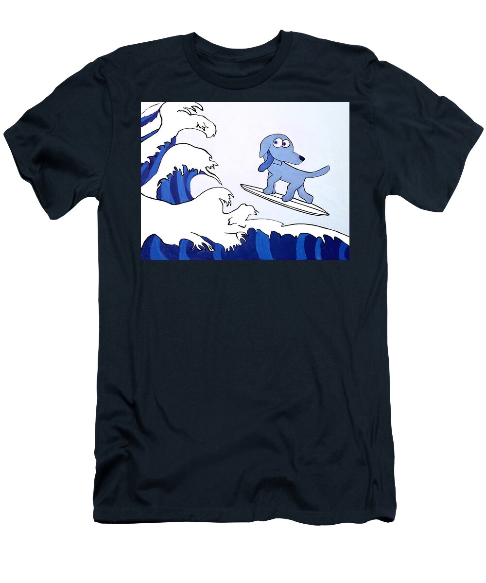 Blue Dog Surf Jason Weed T-Shirt