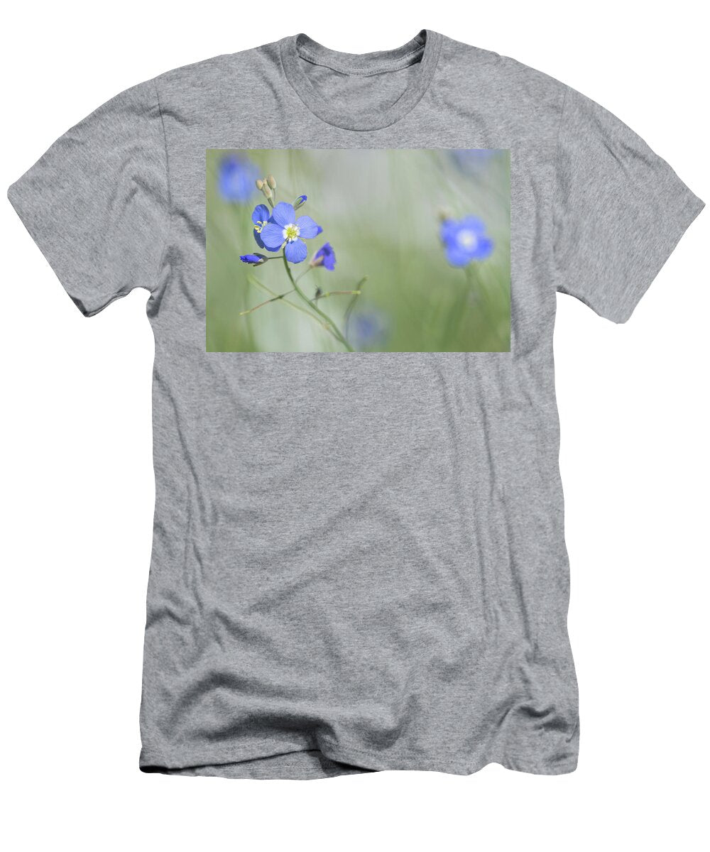 Blue Flax Namaqualand Northern Cape South Ann Steve Toon Natureplcom T-Shirt