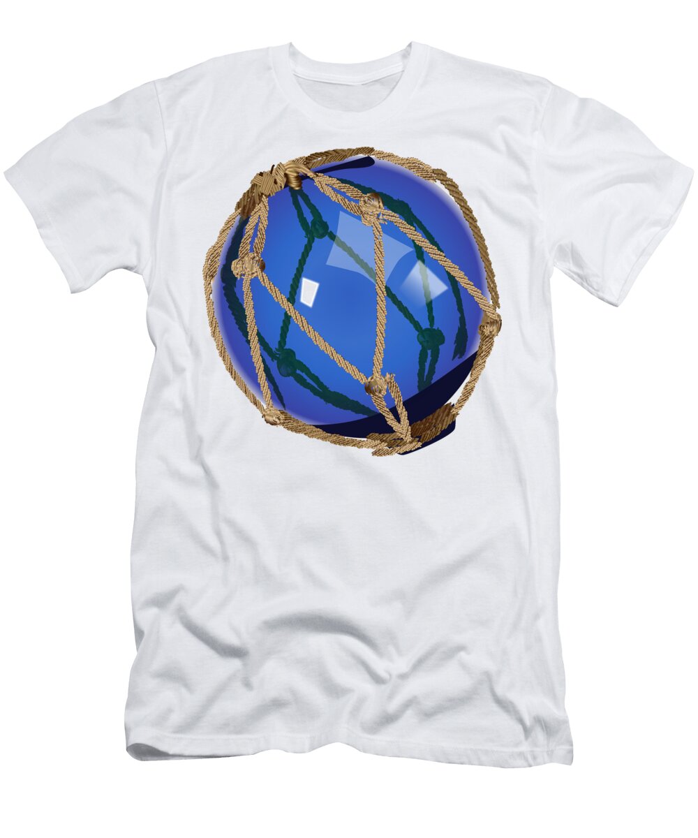 Blue Glass Float Kathryn Yoder T-Shirt