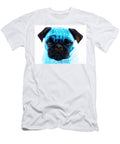 Blue Pug Pop Art By Sharon Cummings Sharon Cummings T-Shirt