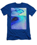 Blue Sea Waves Abstract Shelli Fitzpatrick T-Shirt