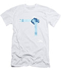 Blue Streamer Ribbon 5 Ben Massiot T-Shirt