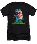 Blue Tyrannosaurus Cartoony Colorful Dinosaur Art Dhbubble T-Shirt