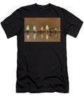 Blue Waxbills and Redbilled Firefinches At Water Zimanga Ann Steve Toon Natureplcom T-Shirt