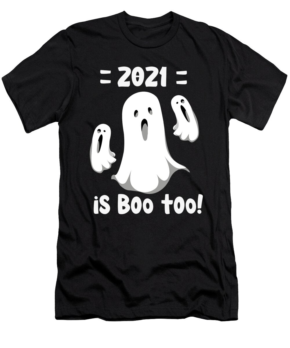 Boo Halloween Ghost Funny Creepy October 31 Toms Store T-Shirt