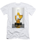 Bottles and Glasses with Bubbles Lily Malor T-Shirt