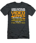 Boys Nager Video Games Console Gaming Funny Dad Russell Dennis T-Shirt